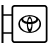 Enquiry icon for Toyota Fleet Management driver information and support