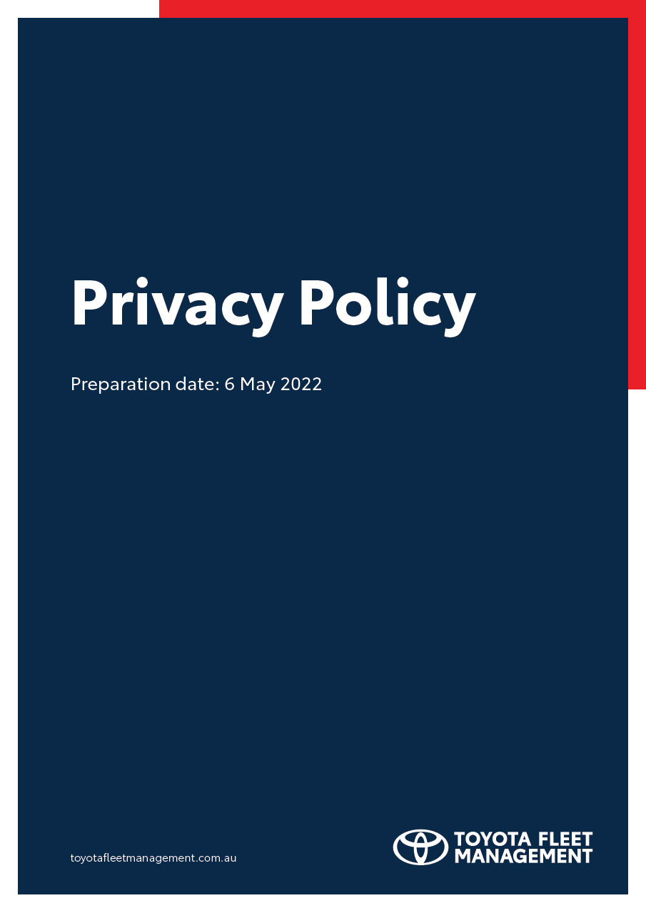 TFM Privacy Policy